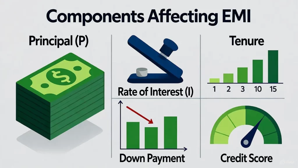 Factors Influencing EMI Amount